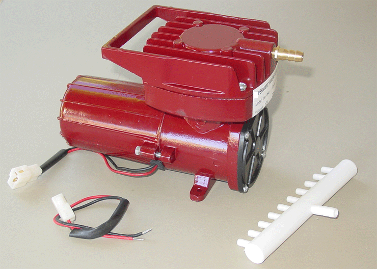 DC 12 Volt Air Pump 12V 60W Pond Aerator Solar Wind